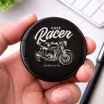 Pin Buttons Cafee Racer Size 58mm